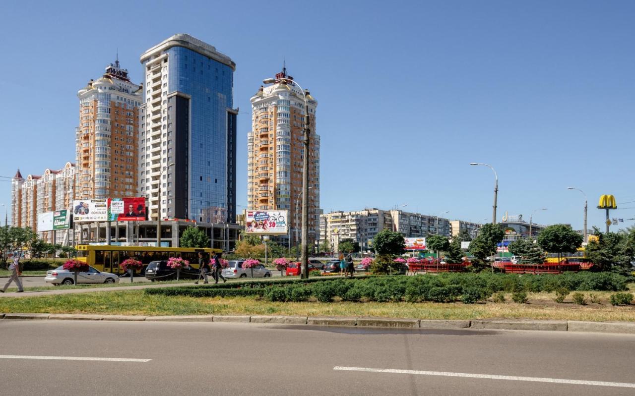 Artal Apartment On Obolonskyi Avenue 16A, 2 Bedroom Киев Екстериор снимка