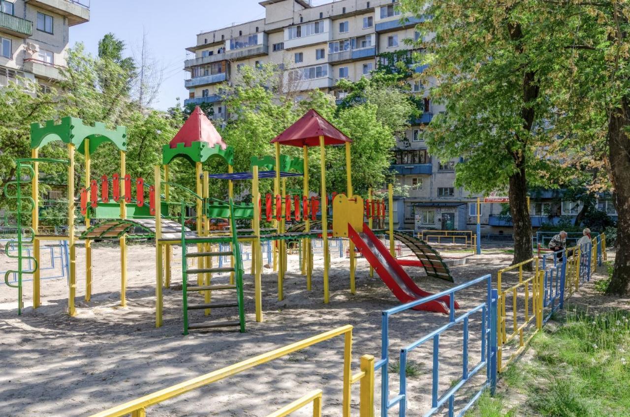 Artal Apartment On Obolonskyi Avenue 16A, 2 Bedroom Киев Екстериор снимка